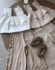 Top Jean - beige (neem een maat kleiner)