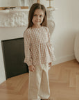 Leinenhose beige