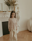 Leinenhose beige
