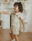 Polo rib - beige