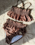 Gigi bikini - bruin (neem een maat kleiner)
